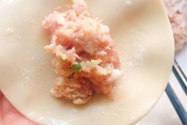 豆腐肉煎饺的做法图解3