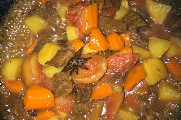 土豆烧牛肉的做法图解10