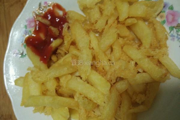 炸薯条的做法图解6