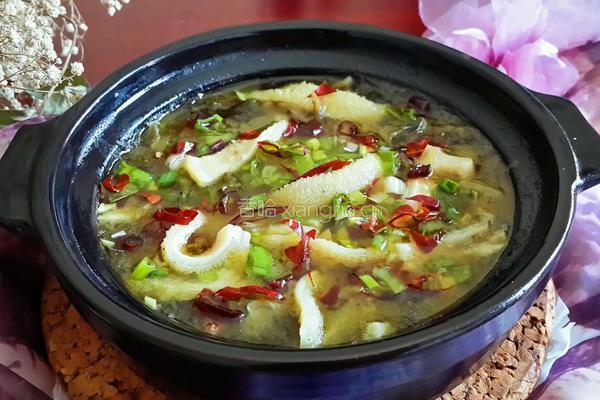 酸菜肚的做法图解7
