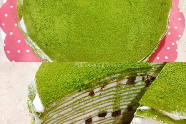 抹茶千层蛋糕的做法图解14