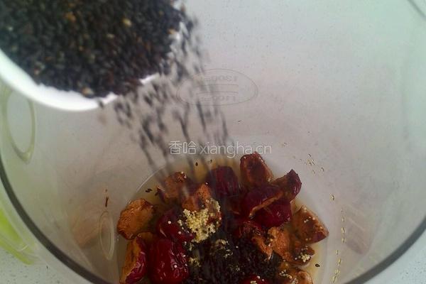 黑芝麻枣糊的做法图解5