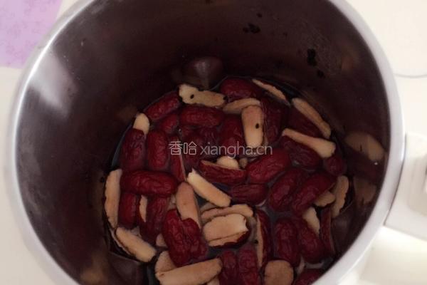 黑芝麻核桃红枣燕麦粥的做法图解5