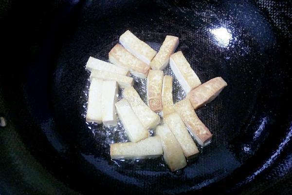 西红柿鸡蛋烧丝瓜豆腐的做法图解4