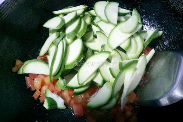 西红柿鸡蛋烧丝瓜豆腐的做法图解9