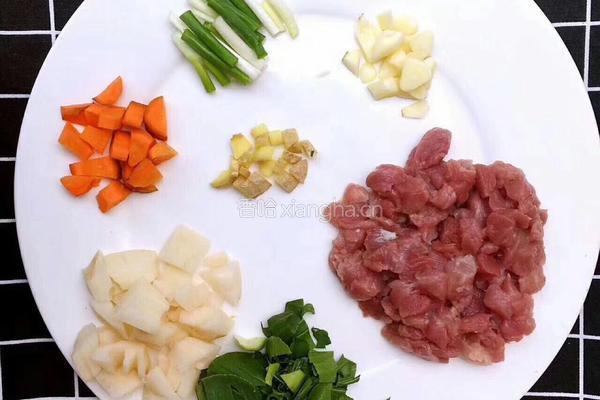 家常肉饼的做法图解1