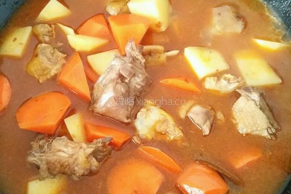 土豆烧鸡的做法图解8