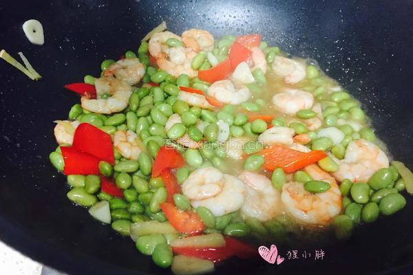 毛豆虾仁的做法图解12