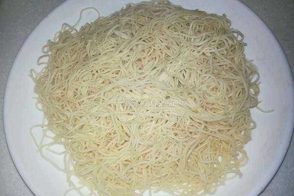 豆角肉丝蒸面的做法图解4