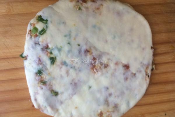 葱香千层肉饼的做法图解11