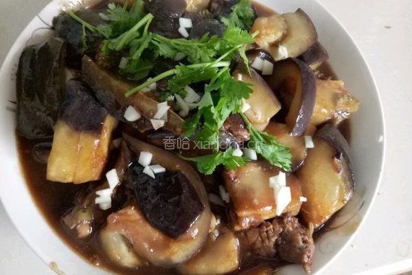 茄子酿肉的做法图解7