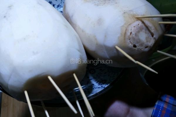 糯米藕的做法图解3