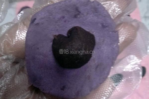 糯米紫薯糕的做法图解11