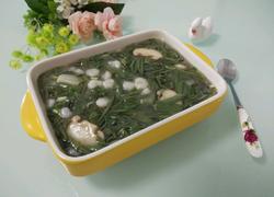 虾仁炒莼菜