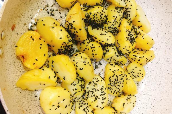 芝麻土豆的做法图解6