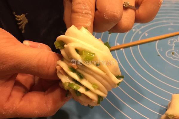 奶油花卷的做法图解17