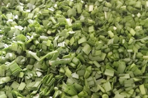 韭菜包菜猪肉饺子的做法图解4