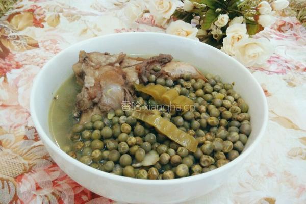 酸菜豌豆汤的做法图解15
