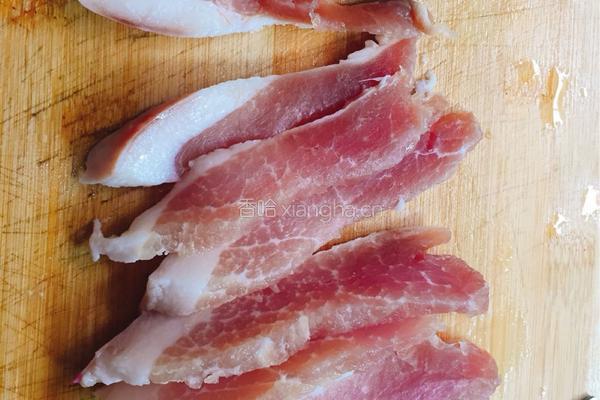 咸肉炒豆角的做法图解3