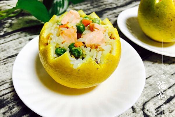 香橙三文鱼炒饭