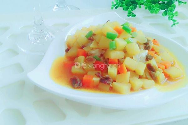 咖喱土豆盖饭的做法图解8