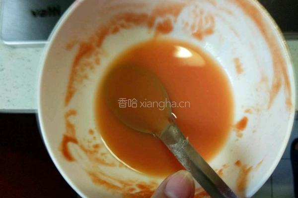 茄汁大虾的做法图解5