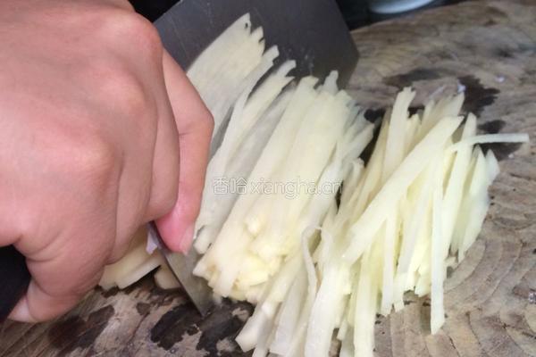 香煎土豆丝饼的做法图解1