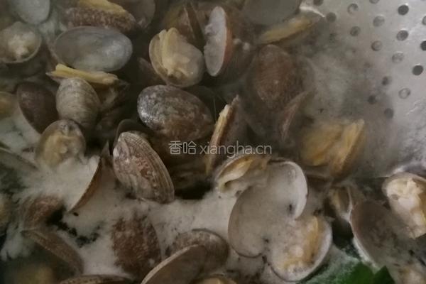 辣炒花蛤的做法图解2