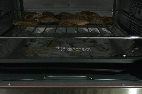 烤鸡中翅的做法图解2