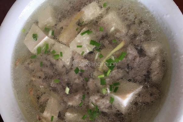 瘦肉豆腐汤的做法图解7