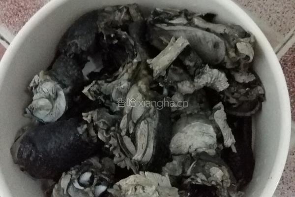乌鸡煲淮山汤的做法图解4