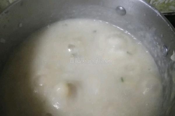 猴菇米粥的做法图解5