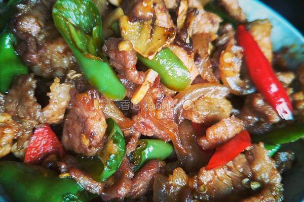 农家小炒肉的做法图解4