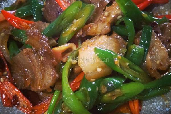 农家小炒肉的做法图解5