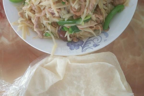 土豆丝卷饼的做法图解12