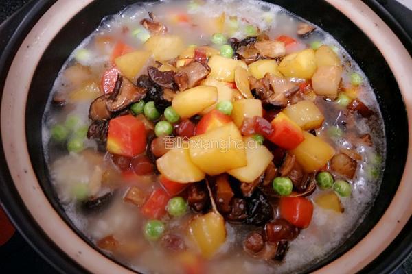 香菇土豆焖饭（砂锅版的做法图解11