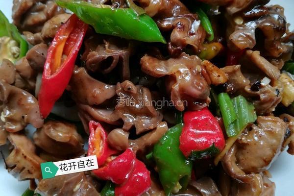 香辣鸡胗的做法图解4