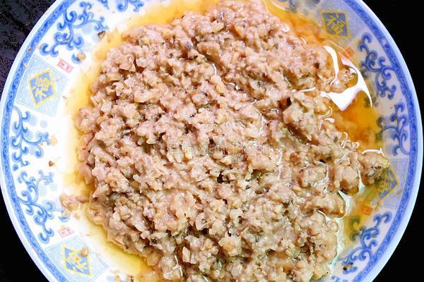 冬菇肉饼的做法图解3