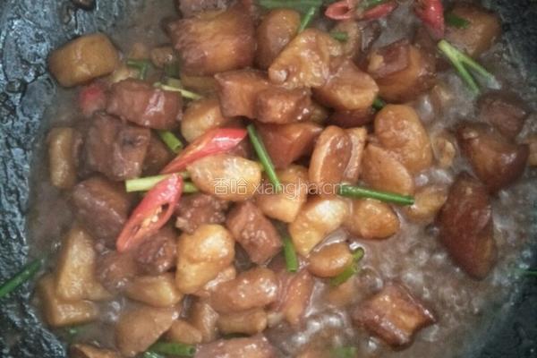 土豆红烧肉的做法图解5