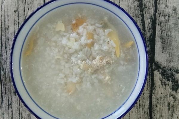 蛤蜊瘦肉粥的做法图解8