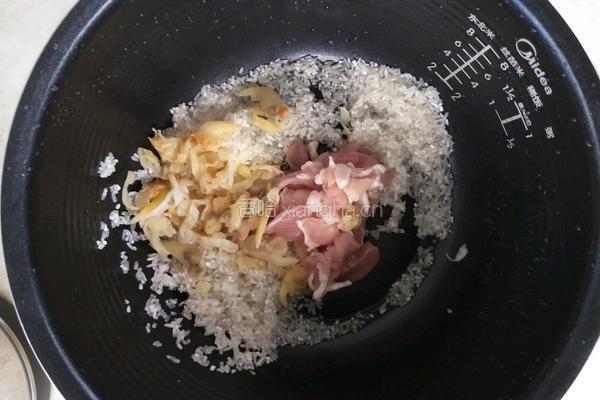 蛤蜊瘦肉粥的做法图解4