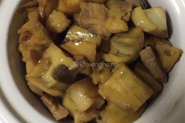 红烧肉炖藕的做法图解9
