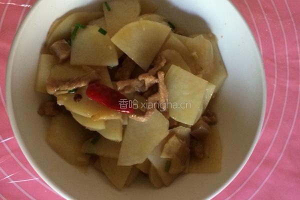 家常土豆片 的做法图解5