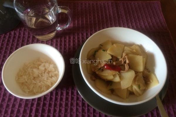 家常土豆片 的做法图解7
