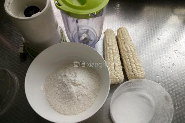 玉米饼的做法图解1
