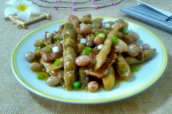 豆角炖肉的做法图解12