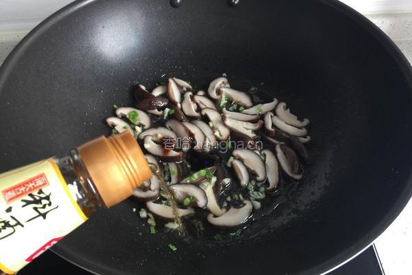 香菇油菜的做法图解6