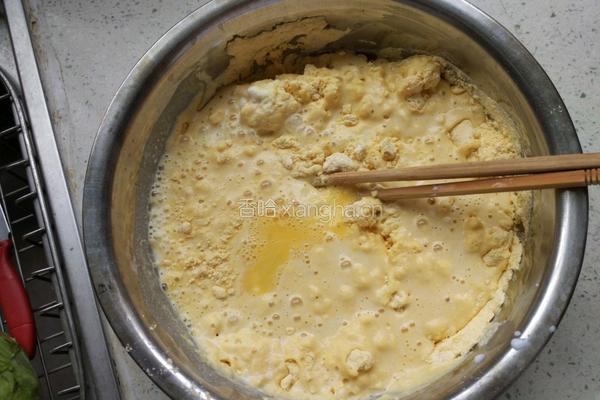 奶香玉米饼的做法图解4