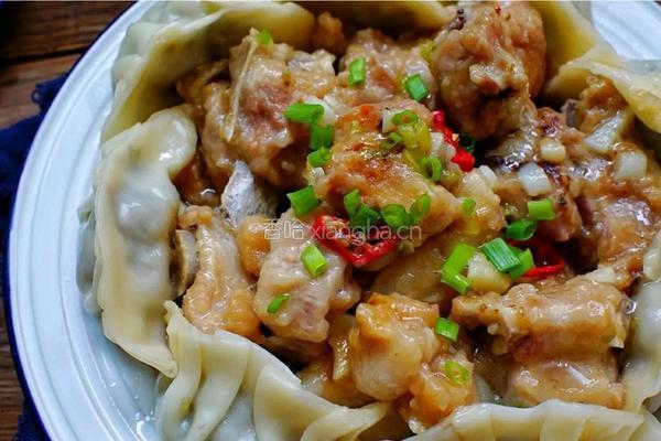 排骨蒸饺的做法图解5