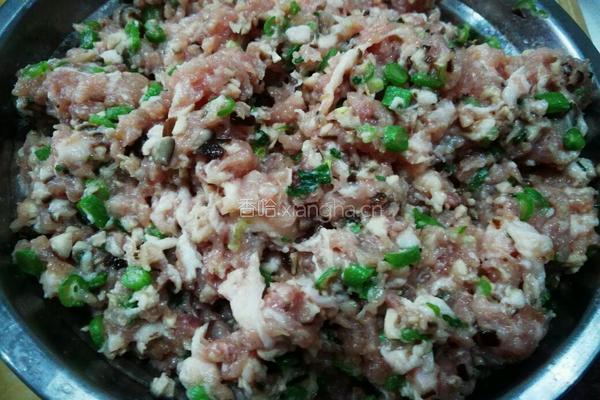 香菇豆角猪肉饺子的做法图解11